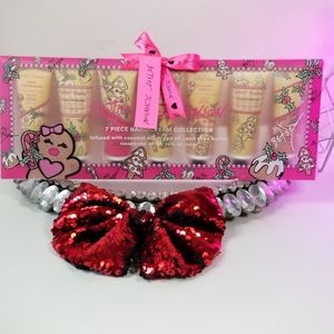 Betsey Johnson Womens 7 Pc. Scented Hand Cream Gift Set One Size Multi